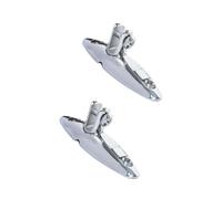 Stainless Steel Marine Deck Bracket Boat Canopy Mount Set of 2 for Bimini Hinge Installation Repair Service Projects Boat Canopy Hinge Base Marine Deck Fitting Bimini Top Mount Hardware Stainless Pair