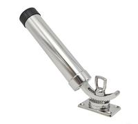 Stainless Steel Marine Fishing Rod Holder, 360 Degree Adjustable Boat Mount Deck Hardware With Removable Bracket Yacht Accessories For Offshore Saltwater Fishing