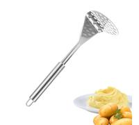 Stainless Steel Masher - Practical Avocado Smash Tool | Effective Potato Masher Tool Set, Kitchen Food Masher, Steel Potato Masher Non-Slip Craft Metal Cooking Tool for Baby Food A