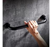Stainless Steel Matte Black Grab Bar, Heavy Duty Safety Support Rail, Wall Mounted Shower Grab Handle for Bathroom, Bathtub, Fall Prevention(50cm/20in)
