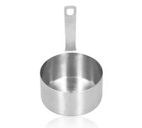 Stainless Steel Measuring Cup Square Handle Measuring Spoon with Scale Multifunctional Measuring Cup High-End Durable Portable Kitchen Measuring Tool(3/4 Cup)