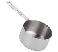 Stainless Steel Measuring Cup Square Handle Measuring Spoon with Scale Multifunctional Measuring Cup High-End Sturdy Portable Kitchen Measuring Tool(1cup250ml)