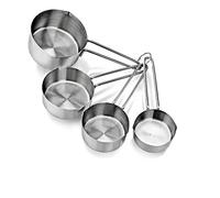 Stainless Steel Measuring Cups Set of 4 in different size (250,125,50,60 ML) (Set of 4 Cups)