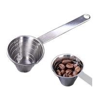 Stainless Steel Measuring Spoon, Small Metal Gram Measuring Spoon with Measurement Markings, Multi-Function Baking Accessories, Kitchen Tools for Dog Food, Coffee Beans, Flour, Seasoning