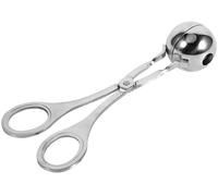 Stainless Steel Meat Baller, Cookie Dough Scoop Meatball Maker Ice Tongs DIY Kitchen Craft Cooking Meat Tools, Homemade Stuffed Meatballs Fish Melon Balls Patty Makers Small Nice Processing