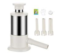 Stainless Steel Meat Filling Machine - Manual Sausage Machine, Large Capacity Hand Filling Processor for Commercial Restaurants, Parties, Parties, Sausages, Pre