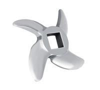 Stainless Steel Meat Grinder Blade Replacement Premium Durable Mincer Knife Accessory for Home Kitchen Cooking Appliances 12# 22# 32# Size Options (32#)