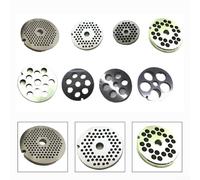 Stainless Steel Meat Grinder Disc Plate, Food Processor Attachment, Compatible With For Bosch, For Bauknecht Kitchen Appliance Accessory, For Meat Fish Vegetable (10mm)