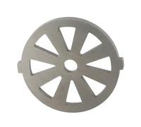 Stainless Steel Meat Grinder Plate for Household Type 5 Meat Grinders, 55mm Diameter (5.4cm Without Ear / 5.8cm with Ear), Food-Grade 402(7mm)