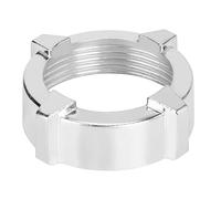 Stainless Steel Meat Mincer Nut, Smooth Meat Grinder Parts Meat Mincer Nut for Household Electric Meat Grinders