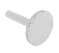 Stainless Steel Meat Tenderizer, 4.7x3.3in Weighted Meat Pounder Durable Rustproof Flattener Hammer for Beef Chicken Pork Steak Marinade Prep