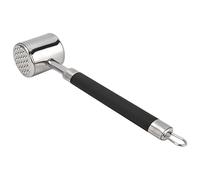 Stainless Steel Meat Tenderizer Hammer | Expert Kitchen Tool for Pork Chops/Steaks/Chicken | Non - Oxidizing Meat Mallet with Hanging Hook for Easy Storage
