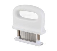 Stainless Steel Meat Tenderizer Needle, 48 Pin Ergonomics Meat Tenderizer Tool Steak Perforator Chicken Tenderizer Meat Hammer Mallet for Chicken, Beef, Pork