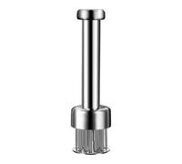 Stainless Steel Meat Tenderizer, Robust Manual Tool - Metal Tenderizer With 21 Needles | For Drilling Beef Steak Turkey Poultry And Meat For Cooking