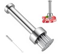 Stainless Steel Meat Tenderizer Tool, Meat Tenderiser Needle Mallet for Kitchen Cooking Beef, Chicken Breasts, Steak, Pork, Meat Pounder Hammer