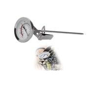 Stainless Steel Meat Thermometer Meat Thermometer 20°C to 280°C Easy to Read Dial Meat Probe for Deep Frying Candy Turkey BBQ Grill Ensuring Meat Cooked to Required Level