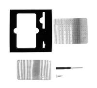 Stainless Steel Mechanical Password Plates Wallet for Secure Private Preservations Cryptography Assets in Compactes Design Resistant Password Record Plates Wallet