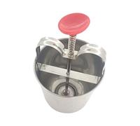 Stainless Steel Medu Wada Maker Medu Vada Dispenser Doughnut Maker Donut And Meduvada Maker for Perfectly Shaped And Crispy Wada Maker Size 3.5 X 3.5 X 6.5 Inch