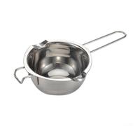 Stainless Steel Melting Pot 304 Designed for Chocolate Butter Cheese Melting Using Double Boiler Method For Baking Essential (304-600ml)