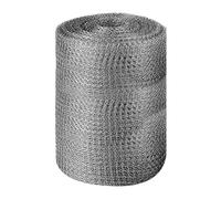Stainless Steel Mesh: Double Layer Metallic Screen, Flexible Hole Fill Panel, Sturdy Sheet Metal Grid | Window Screen Repair Kit Patch, Supply