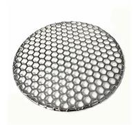Stainless Steel mesh,mesh,Mesh Strainers 1pcs 10-40 CM Diameter Stainless Steel 304 Food Grade Round BBQ Charcoal Grate Barbecue Grill with Cellular Holes Grid Mesh Net Food Straine(37 cm Diameter)