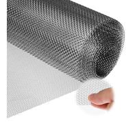 Stainless Steel Mesh Screen 12 Mesh No Rust Sturdy Metal Wire Mesh Easy to Work, Heat Resisting Moven Mesh for Vent Garden Window Screen Cage DIY Projects