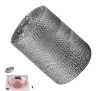 Stainless Steel Mesh Screen Roll Double Layer - Hole Metal Mesh Plaid Unwanted Guest Block, Sturdy Wire Screen Mesh Garden Accessories, Fencing Net with Durable Construction | Perfect for Cage and