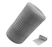 Stainless Steel Mesh Screen Roll Double Layer - Hole Metal Mesh Plaid Unwanted Guest Block, Sturdy Wire Screen Mesh Garden Accessories, Fencing Net with Durable Construction | Perfect for Cage and