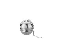Stainless Steel Mesh Tea Ball, 1.5, Tea Infuser, Ball Strainer, Tea Filter Strainer, Tea Interval Diffuser for Tea, Steep Filter Sponge Black (A, One Size)