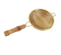 Stainless Steel Mesh Tea Tea Strainer, Fine Mesh Chai Tea Strainers Infuser with Handle Large Capacity Tea Strainer for Fine Mesh Chai Tea Filter Tea Accessories (#1)