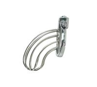 Stainless Steel Metal Chastity Cage Chastity Lock Device Male Metal Adjustable Bird CageBeginner Penis Ring Adult Products Prevent Erection Couple Dildo Metal Cock Ring Sex Toys