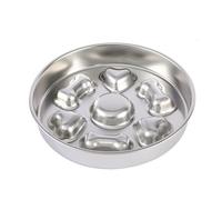 Stainless Steel Metal Dog Bowl Slow Feed, Dog Slow Feeder Bowl for Fast Eaters - Slows Down Eating Dog Food Bowl&Dog Water Bowls