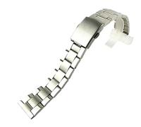 Stainless Steel Metal Watch Band Universal Replacement Wristband Adjustable Length Durable(18mm)