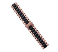 Stainless Steel Metal Watch Band Universal Replacement Wristband Adjustable Length Durable(N,20mm)