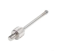 Stainless Steel Micrometer Probe Extension Rod Thread Indicator Multimeter Test Leads M2.5 Thread Contact Point For Dial Indicator Micrometer Height Gauge (M2.5*D2*L20)
