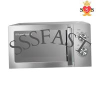 Stainless Steel Microwave 20 Litre 800W Solo Manual with 5 Power,EACH