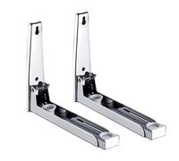Stainless Steel Microwave Mount Bracket Frame Steel Foldable Stretch Shelf Rack Microwave Oven Oven Stand Rack