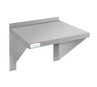 Stainless Steel Microwave Shelf Hanger Holder - Polished Finish 560(w)x460(d)mm