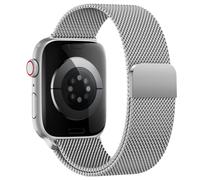Stainless Steel Milanese Loop Compatible with Apple Watch Bands Women Men | 40mm 41mm 42mm 38mm 44mm 45mm 46mm 49mm, Metal Magnetic Clasp Strap for iWatch Series 12 11 10 9 8 7 6 5 4 3 2 1 SE Ultra
