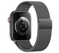 Stainless Steel Milanese Loop Compatible with Apple Watch Bands Women Men | 40mm 41mm 42mm 38mm 44mm 45mm 46mm 49mm, Metal Magnetic Clasp Strap for iWatch Series 12 11 10 9 8 7 6 5 4 3 2 1 SE Ultra