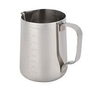 STAINLESS STEEL MILK FROTHING PITCHER LATTE ESPRESSO JUG FOR KITCHEN CAFE RESTAURANT (10 * 9 * 12.5cm)