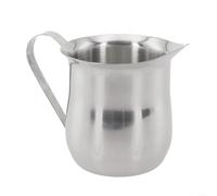 Stainless Steel Milk Frothing Pitcher Professional Barista/Latte Art Milk Steaming Jug Coffee Espresso Measuring Cup For Hot Cold Beverage Multiple Sizes Available(150ml)