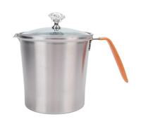 Stainless Steel Milk Frothing Pitcher, with Lid and Measurement Scale, for Latte, Coffee, and Hot Beverage Preparation