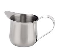 Stainless Steel Milk Jug for Barista Latte Art Milk Frother Jug for Frothing Milk for Espresso Cappuccino (240 ml)