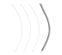 Stainless Steel Milk Tube with 3pcs Silicone Hose, Hose Connectors Compatible with Jura HP3 Coffee Machines & Milk System