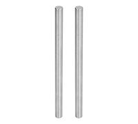 Stainless Steel Milling Round Bar Rod 2Pcs, High - Precision Miniature Axle Tools for Robots - Durable - Drive Shafts for Engineering & Robotics Application (4100-0012-0250)