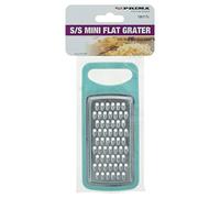 Stainless Steel Mini Flat Grater - Non Slip Cheese Kitchen Hand Tool Zester, Kitchenware Utensil Cooking Preparation, Durable Multi Purpose Fruit Veg