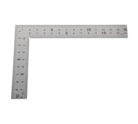 Stainless Steel Mini Try Square Carpentry Ruler L Shape 15x10cm