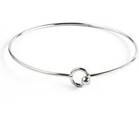 Stainless steel minimalist open-ended bracelet Gold-plated titanium steel bracelet that retains its color