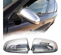 STAINLESS STEEL MIRROR CAPS Fits AUDI A3 8P, A4 B6 B7, A6 4F | All 2000-2008